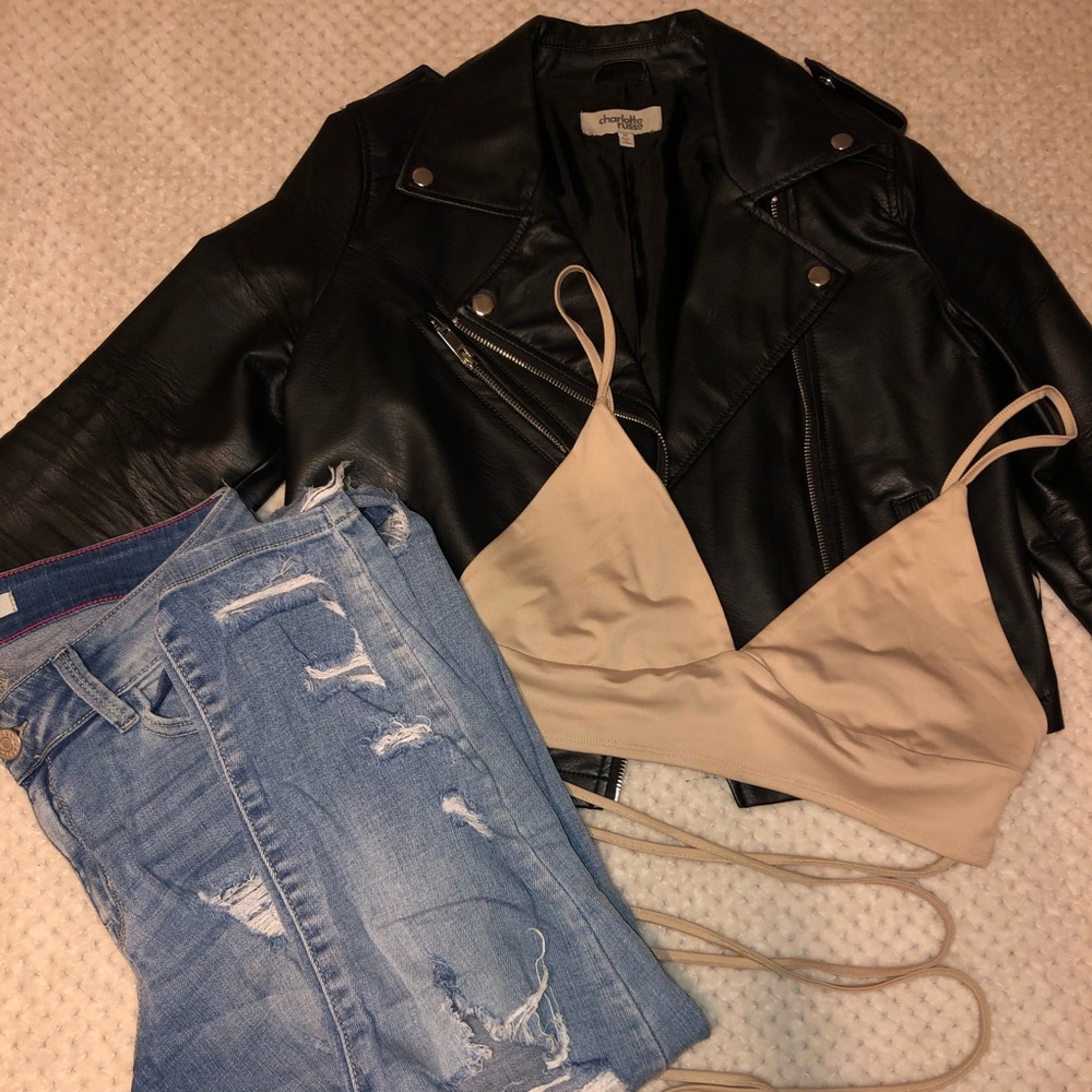 Forever 21 wrap-around top